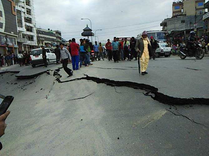 Earthquake North India, Pakistan, and Afghanistan