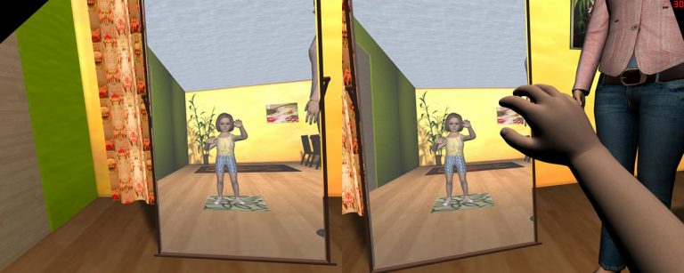 A Virtual Reality Game to Assist Perceive Alzheimer's