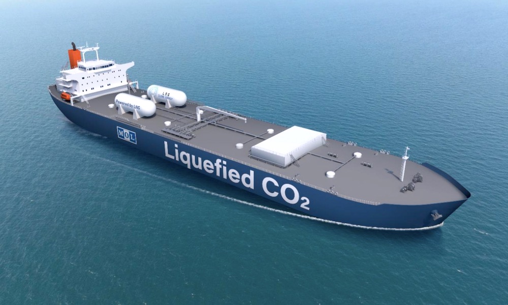 CO2-free shipping market